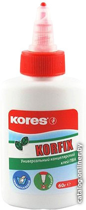 

Клей ПВА Kores Korfix White Glue 75861.01 60 мл