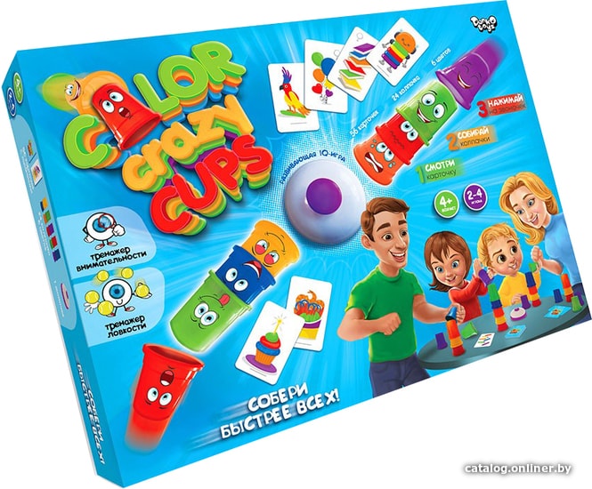 

Настольная игра Danko Toys Color Crazy Cups CCC-01-01