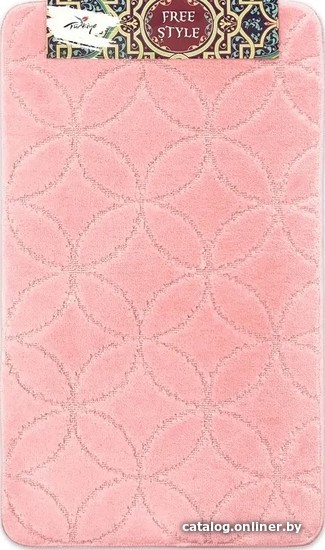 

Коврик для ванной Shahintex Free Style 60x100 (розовый)