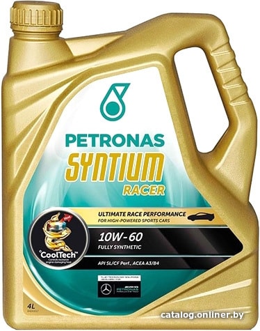 

Моторное масло Petronas Syntium Racer 10W-60 4л