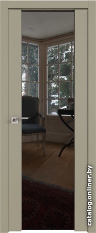 

Межкомнатная дверь ProfilDoors 8U 90x200 (шеллгрей/триплекс зеркальный)