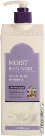

Milk Baobab Гель для душа Moist Body Wash Baby Powder 800 мл
