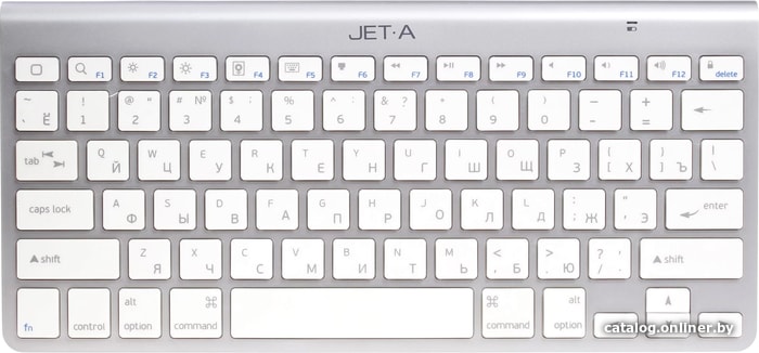 

Клавиатура Jet.A SlimLine K9 BT (серебристый)