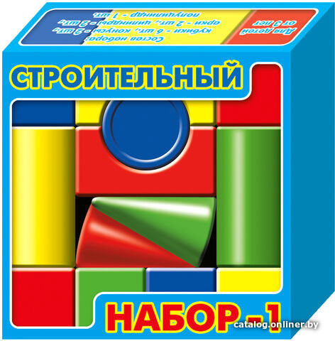 

Кубики Десятое королевство Строительный набор-1 00835