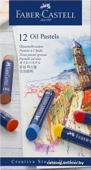 

Набор масляной пастели Faber Castell 127012 (12 цв.)