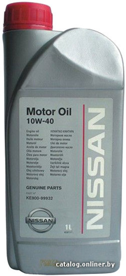 

Моторное масло Nissan 10W-40 1л
