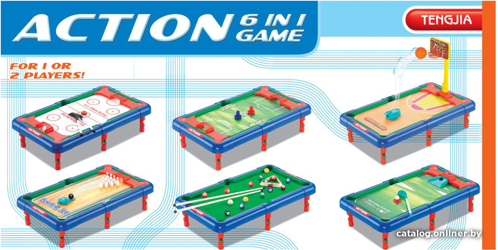 

Игровой стол KingsSport 6 в 1 628-15A