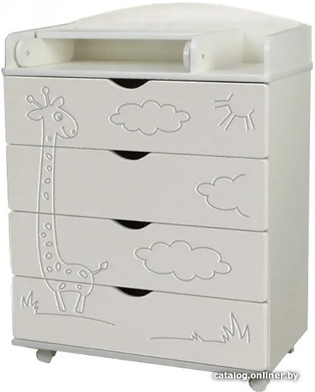 

Детский комод Incanto Giraffe 800/4 (белый)
