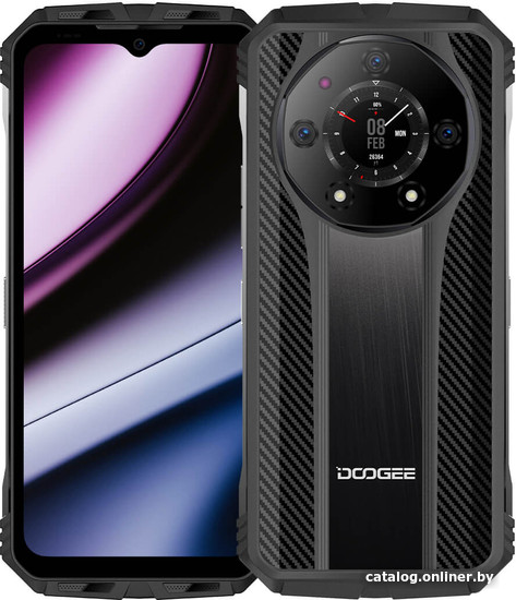 Смартфон Doogee S110 12GB/256GB (черный) в Барановичах