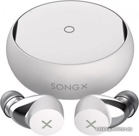 

Наушники Song X SX06 (белый/серебристый)