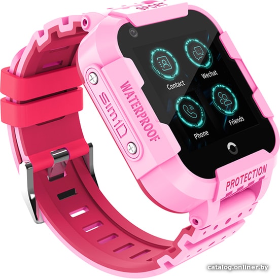

Умные часы Wonlex KT12 (розовый)