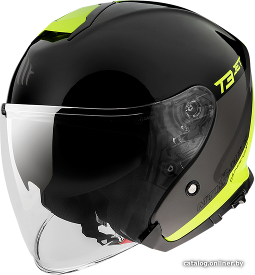 

Мотошлем MT Helmets Thunder 3 SV Jet Xpert C3 (S, gloss fluor yellow)