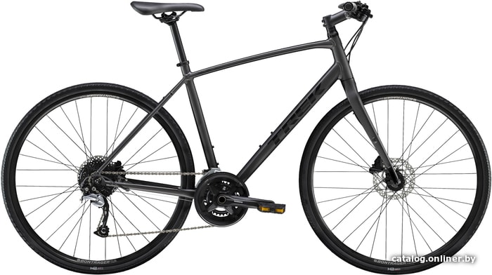 

Велосипед Trek FX 3 Disc L 2020 (черный)