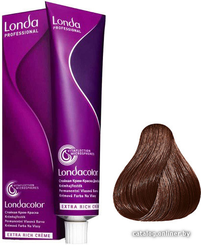 

Крем-краска для волос Londa Londacolor 3/5 темный шатен красный