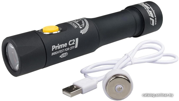 

Фонарь Armytek Prime C2 XP-L Magnet USB (белый свет) + 18650 Li-Ion