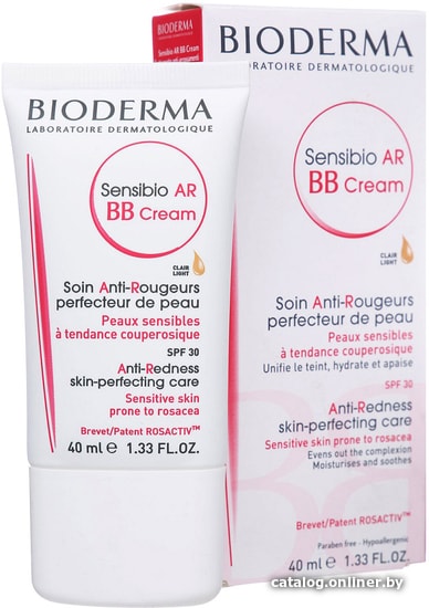 

BB-крем Bioderma Sensibio AR тон светлый 40 мл