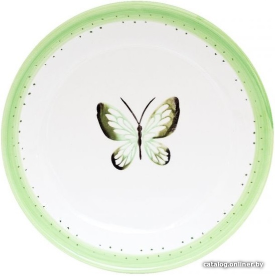 

Тарелка обеденная Fioretta Summer Joy Green TDP071
