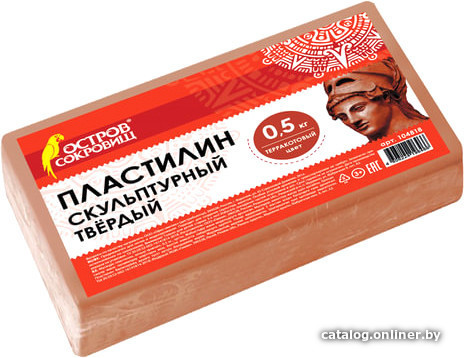

Пластилин скульптурный Остров Сокровищ 104818