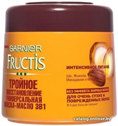

Маска Garnier Fructis Тройное восстановление 300 мл