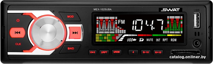 

USB-магнитола Swat MEX-1025UBA