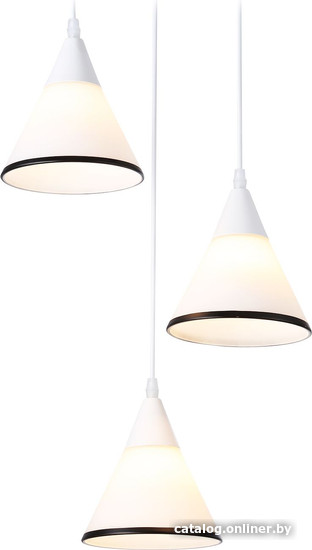 

Подвесная люстра Ambrella light Traditional TR3167/3 WH/BK
