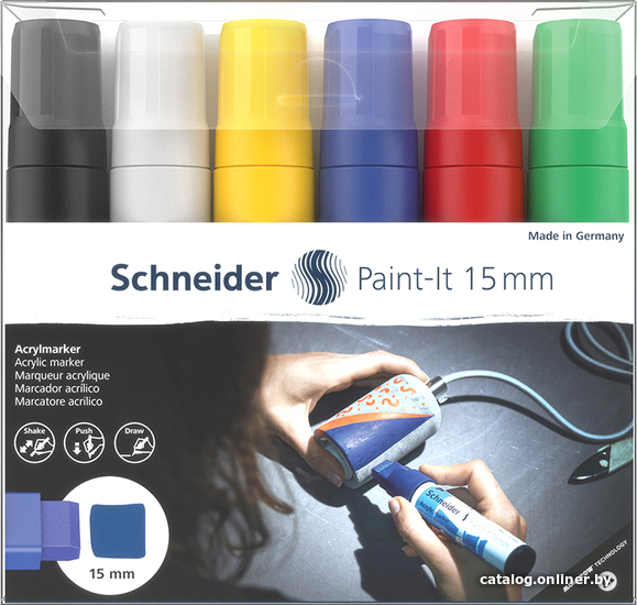 

Набор маркеров Schneider Paint-it 330 120396 (6 шт)