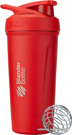 

Шейкер Blender Bottle Strada Stainless Steel Full Color BB-STSS-FCRD (красный)