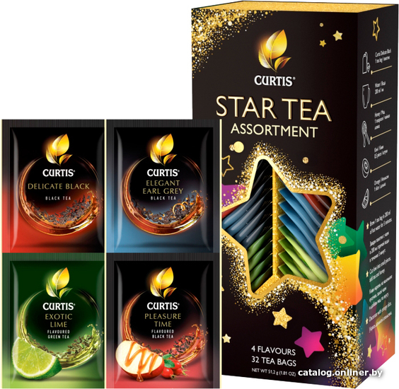 

Смесь Curtis Star Tea Assortment 32 шт