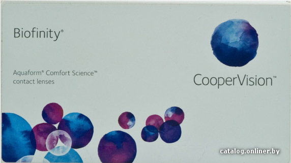 

Контактные линзы CooperVision Biofinity +7.5 дптр 8.6 мм