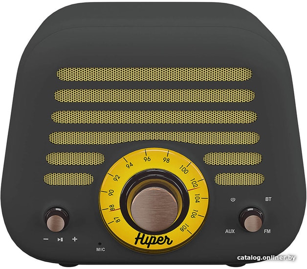 

Беспроводная колонка Hiper Retro L (серый)