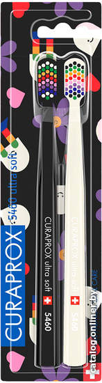 

Зубная щетка Curaprox Duo Design Challenge 2022 Happy Lil Teeth