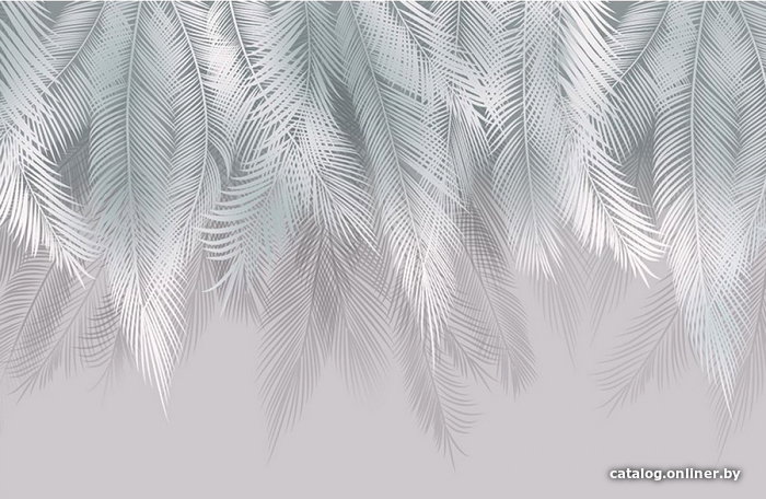 

Фотообои Citydecor Пальмовые листья с оттенком (бирюза-серый) 400x270