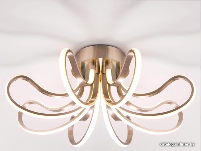 

Припотолочная люстра Евросвет Lilium 90079/8 (сатин/никель)