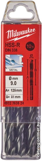 

Набор оснастки Milwaukee 4932363524 (10 предметов)