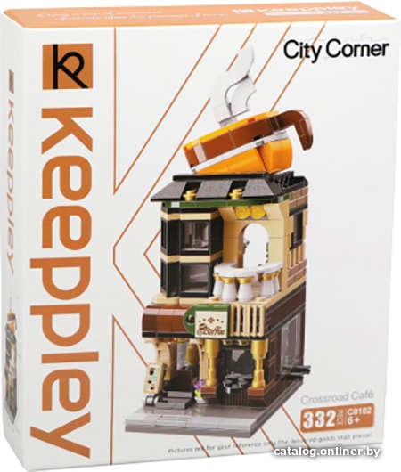 

Конструктор Наша Игрушка C0102 Городские здания. Кофейня