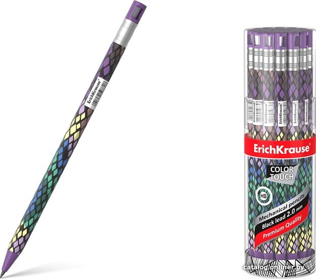 

Механический карандаш Erich Krause ColorTouch Purple Python НВ 50832