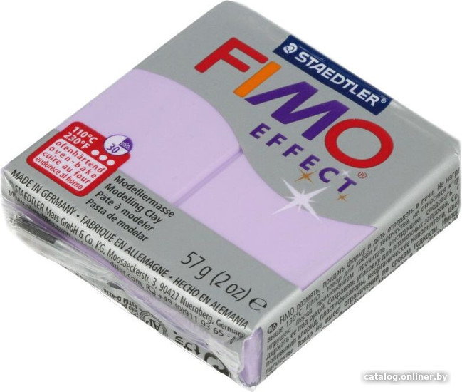 

Полимерная глина Fimo 8020-605 (светло-сиреневый)