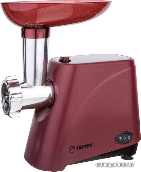 

Мясорубка Hottek HT-976-004 (бордовый)