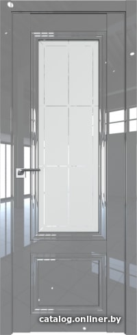 

Межкомнатная дверь ProfilDoors 2.103L 70x200 (грей люкс, стекло гравировка 1)