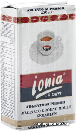 

Кофе IONIA Argento молотый 250 г
