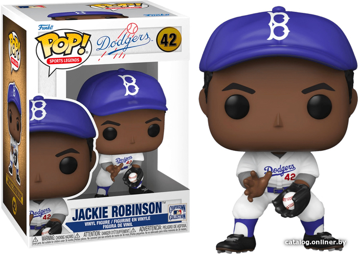 

Фигурка Funko POP! Icons. Jackie Robinson w/BZ Chase 59418