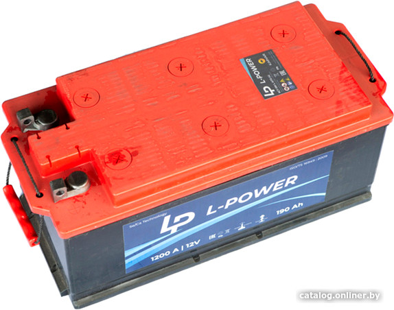 

Автомобильный аккумулятор L-Power Болт 6СТ-190 АПЗ Euro п.п. (190 А·ч)