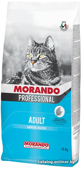 

Сухой корм для кошек Morando Gatto Professional Fish 15 кг