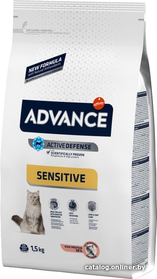 

Сухой корм для кошек Advance Sensitive 10 кг