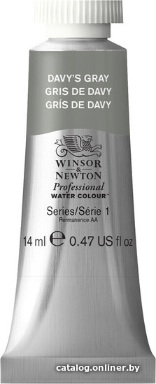 

Акварельные краски Winsor & Newton Professional 105217 (14 мл, серый Дэви)
