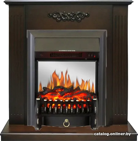 

Каминокомплект Smolcom Lumsden STD-ASP с RealFlame Fobos-S Lux BL LT (венге/шпон красное дерево)