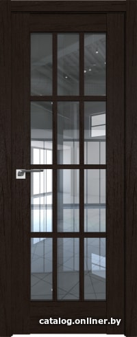 

Межкомнатная дверь ProfilDoors 102XN 50x200 (дарк браун, стекло прозрачное)