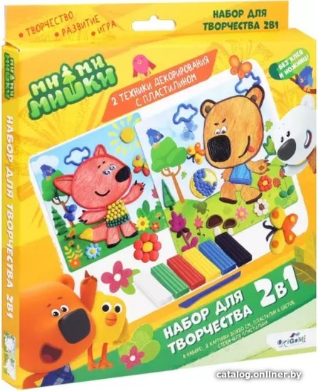 

Набор для создания поделок/игрушек Origami Game МиМиМишки 2 в 1 06704