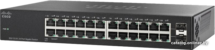 

Неуправляемый коммутатор Cisco Small Business 110 Series [SG112-24-EU]