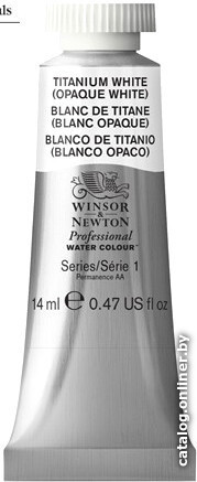 

Акварельная краска Winsor & Newton Professional 105644 (14 мл, белый титан)